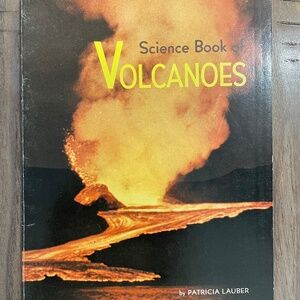 Vintage "Science Book of Volcanoes" Paperback Book